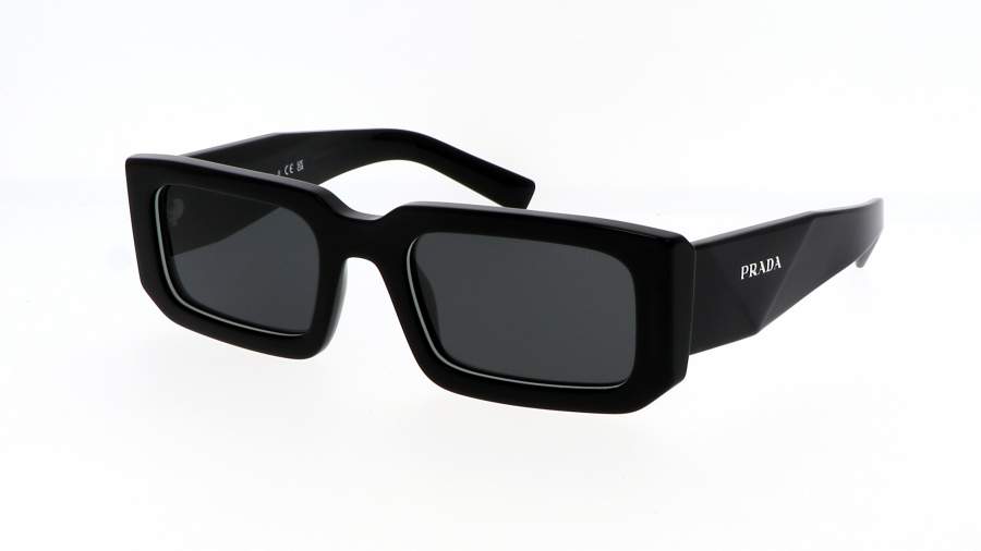 Sonnenbrille Prada Symbole PR06YS 09Q-5S0 53-21 Schwarz auf Lager