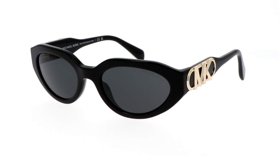 Occhiali da sole Michael kors Empire oval MK2192 300587 53-20 Nero in stock