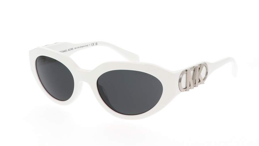 Occhiali da sole Michael kors Empire oval MK2192 310087 53-20 Optic white in stock