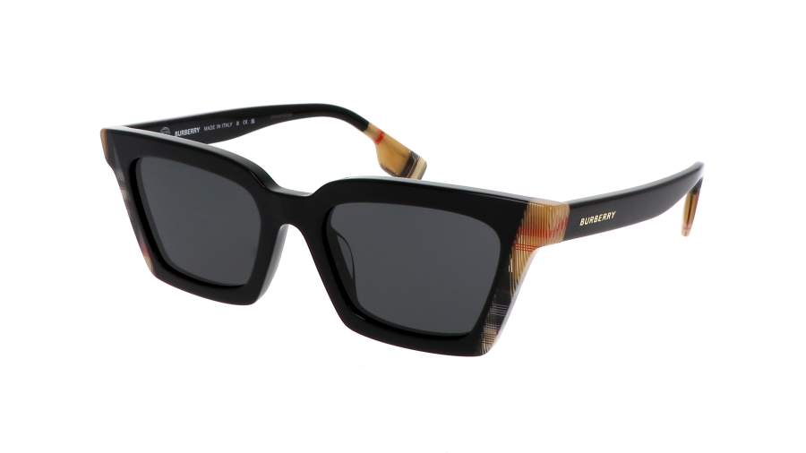 Occhiali da sole Burberry Briar BE4392U 4055/87 52-19 Black / vintage check in stock