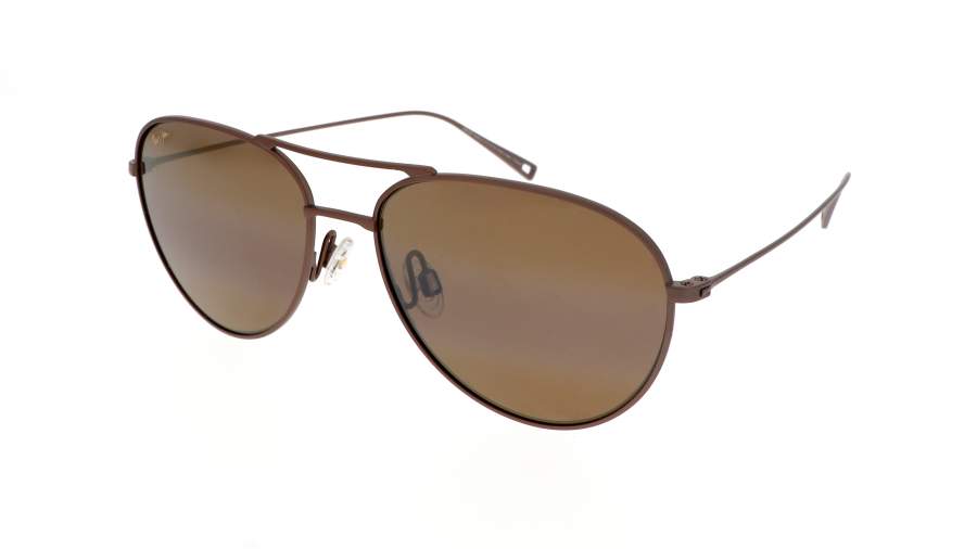 Occhiali da sole Maui Jim Walaka H885-01 57-16 Satin Sepia in stock