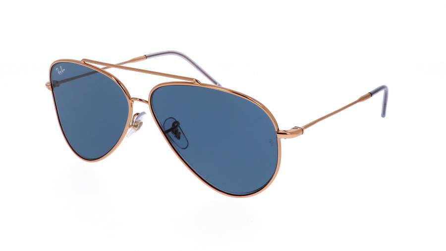 Occhiali da sole Ray-Ban Aviator Reverse RBR0101S 9202/3A 59-11 Rose Gold in stock