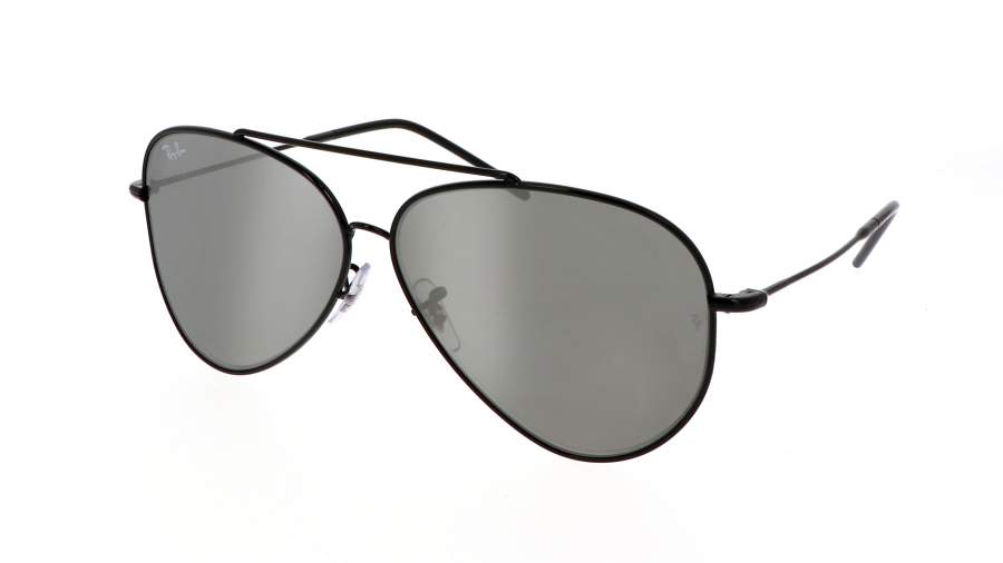 Occhiali da sole Ray-Ban Aviator Reverse RBR0101S 002/GS 62-11 Nero in stock