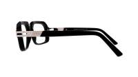 Cazal 6004 002 56-17 Black Mat Silver