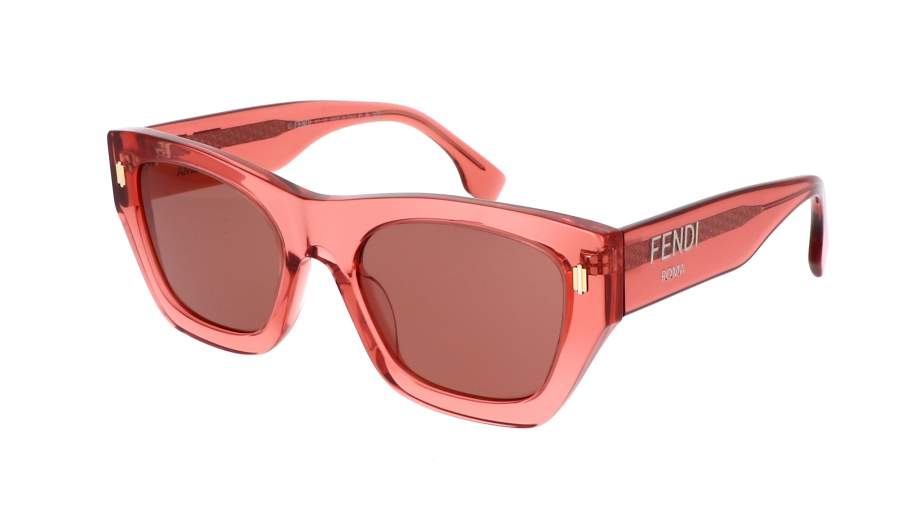 Sonnenbrille FENDI FE40100I 72S 53-20 Rosa auf Lager