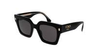 FENDI ROMA FE40101I 01A 50-23 Black