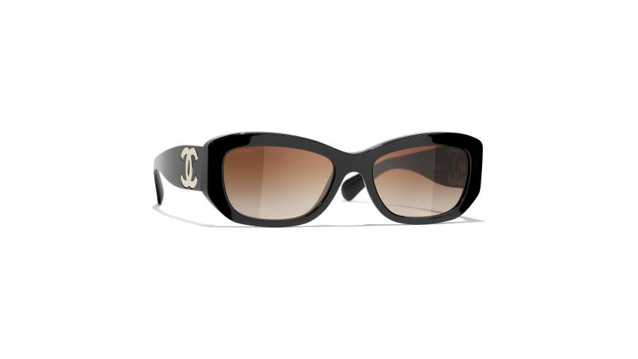 Occhiali da sole CHANEL CH5493 C622S5 55-18 Nero in stock