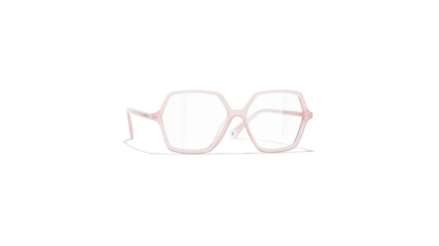 Lunettes de vue CHANEL CH3447 1733 53-14 Opal Light Pink en stock