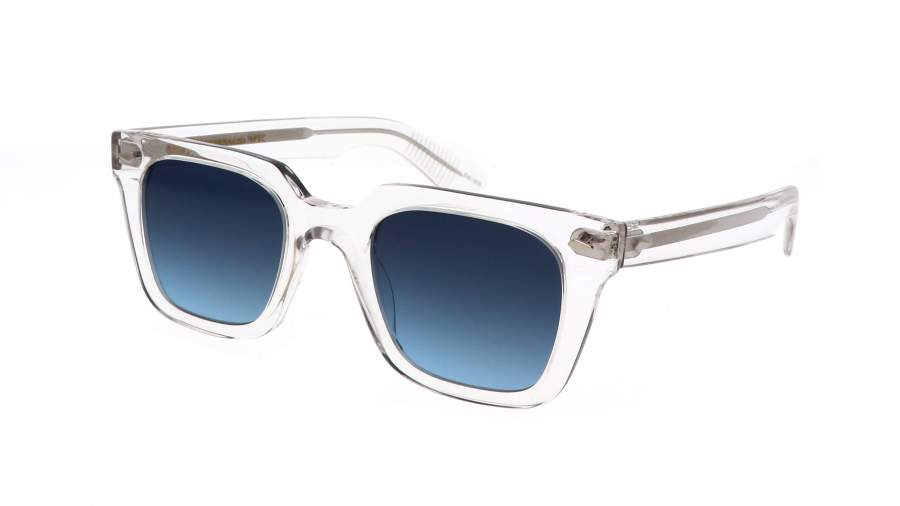 Sonnenbrille Moscot Grober 48 CRYSTAL DENIM BLUE large auf Lager