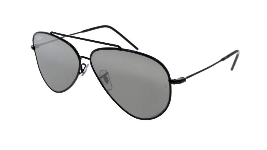Sunglasses Ray-Ban Aviator Reverse RBR0101S 002/GS 59-11 Black in stock