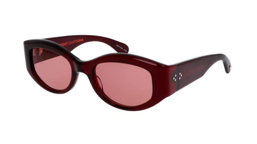 Occhiali da sole Garrett Leight Retro biggie 2127 MER/BOR 49-22 Merlot/Bordeaux in stock