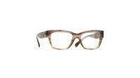 CHANEL CH3455 1743 54-18 Brown Gradient Orange