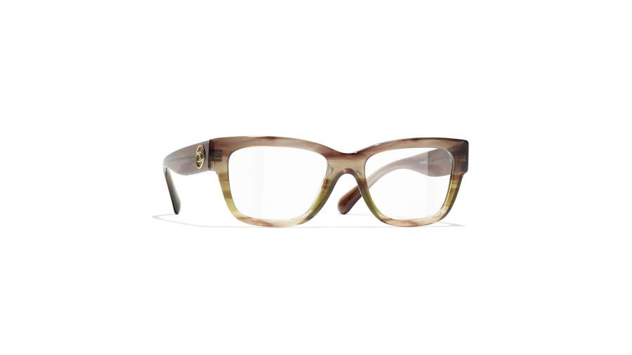 Lunettes de vue CHANEL CH3455 1743 54-18 Brown Gradient Orange en stock