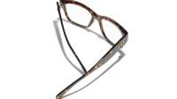 CHANEL CH3455 C714 54-18 Dark havana
