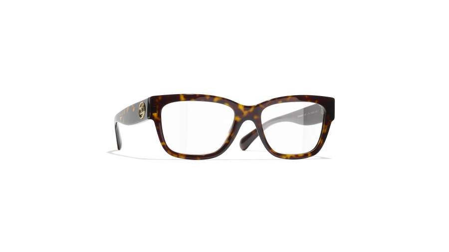 Lunettes de vue CHANEL CH3455 C714 54-18 Dark havana en stock