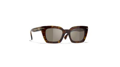 Lunettes de soleil CHANEL CH5509 C714/83 51-22 Dark havana en stock