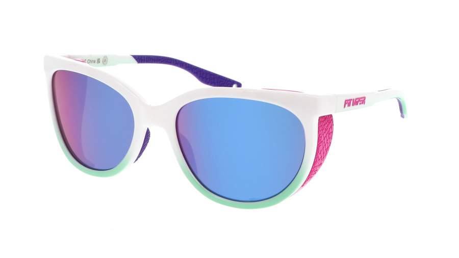 Sonnenbrille PIT VIPER The fondue THE BONNAIRE BREEZE 57-18 Weiß auf Lager