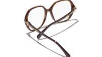 CHANEL CH3458 C714 52-18 Dark havana