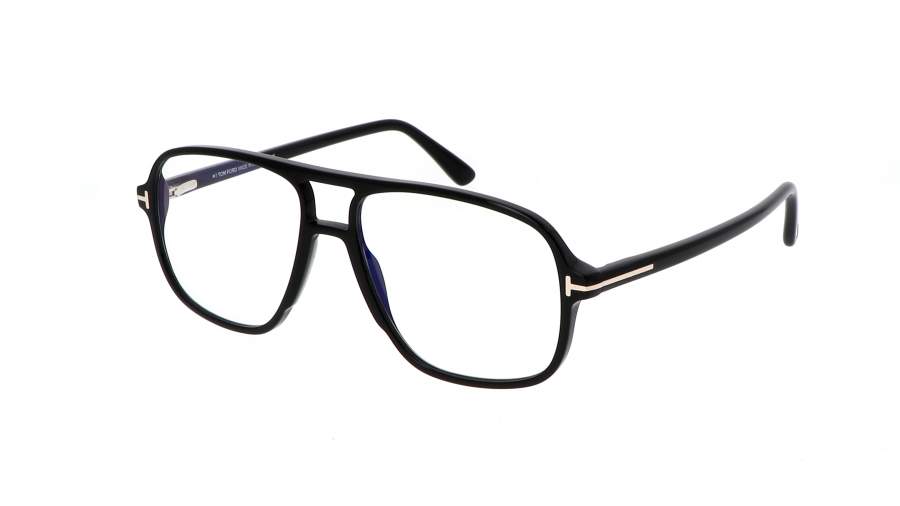 Brille Tom Ford FT5737-B/V 001 56-15 Schwarz auf Lager