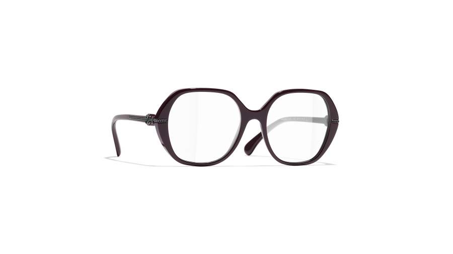 Lunettes de vue CHANEL CH3458 1461 54-18 Bordeaux en stock