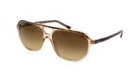 Ray-Ban Bill one RB2205 1292/M2 57-16 Havana/Transparent Brown