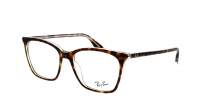 Ray-Ban RX5422 RB5422 5082 52-16 Havana on transparent
