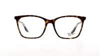 Ray-Ban RX5422 RB5422 5082 52-16 Havana on transparent