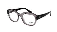 Ray-Ban Leonid RX7225 RB7225 8316 52-20 Transparent grey