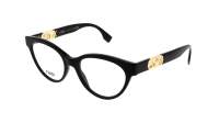 FENDI FE50066I 001 53-18 Schwarz