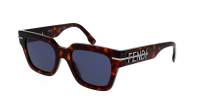 FENDI Fendigraphy FE40078I 53V 51-20 Tortoise