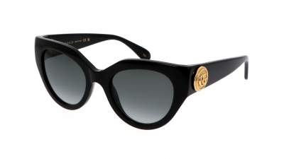 Gucci Gucci logo GG1408S 001 52-21 Black 