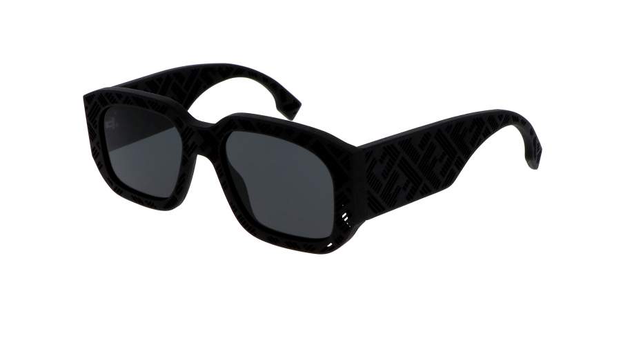 Sonnenbrille FENDI Shadow FE40113I 02A 52-18 Schwarz auf Lager