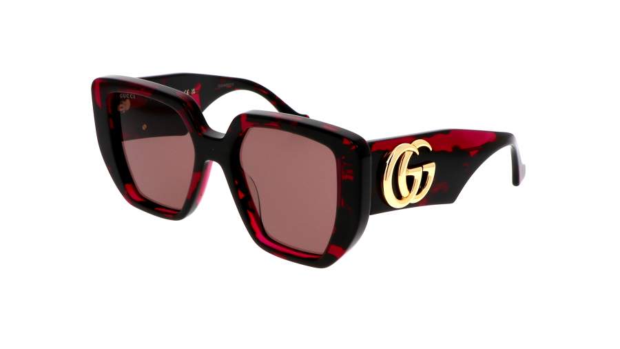 Occhiali da sole Gucci Gucci logo GG0956S 008 54-19 Havana Rose in stock