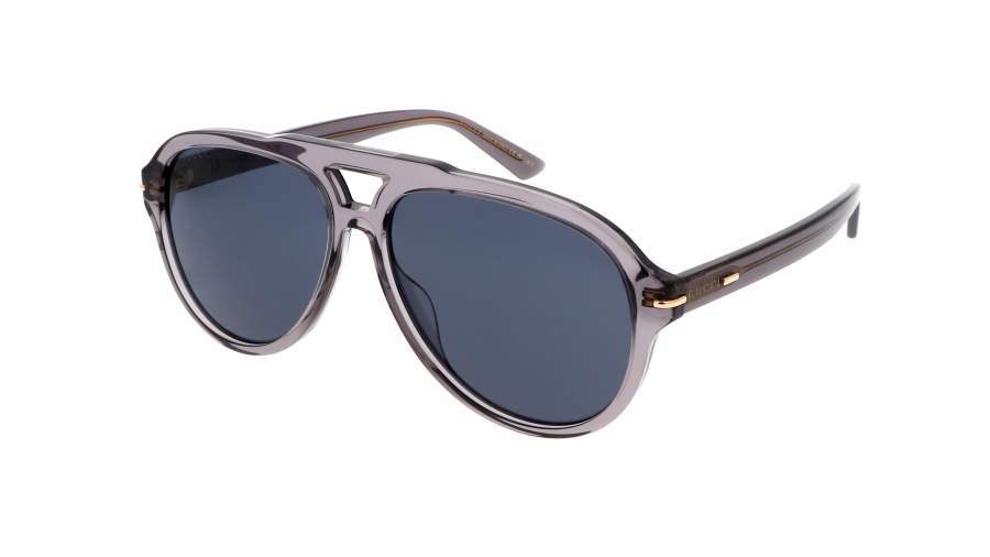Occhiali da sole Gucci Lettering GG1443S 005 58-14 Grey in stock