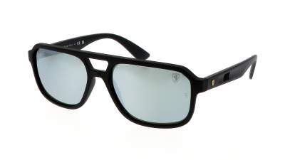 Sonnenbrille Ray-Ban Scuderia ferrari RB4414M F684/30 58-17 Schwarz auf Lager