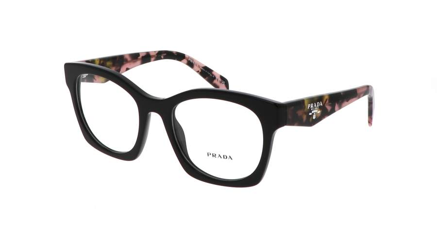 Brille Prada PR A05V 13P1O1 52-20 Schwarz auf Lager
