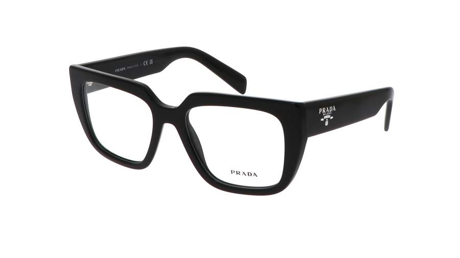 Brille Prada PR A03V 16K1O1 52-18 Schwarz auf Lager