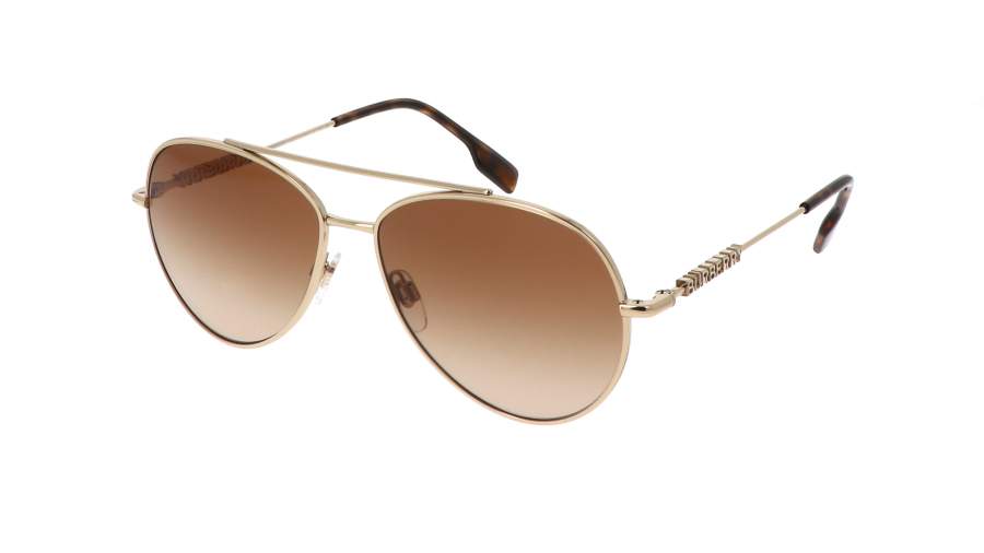 Occhiali da sole Burberry BE3147 110913 58-14 Light Gold in stock
