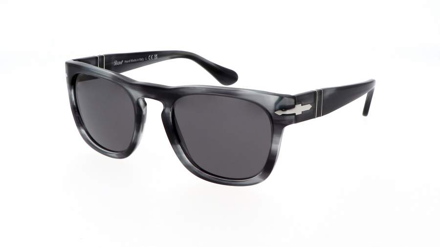 Occhiali da sole Persol Elio PO3333S 1192B1 51-20 Striped Grey in stock