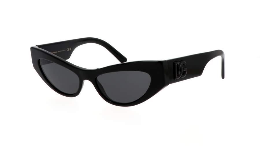 Occhiali da sole Dolce & Gabbana Dg logo DG4450 501/87 52-16 Nero in stock