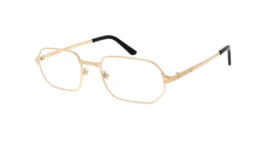 Occhiali da vista Cartier Core range CT0442O 001 53-19 Oro in stock