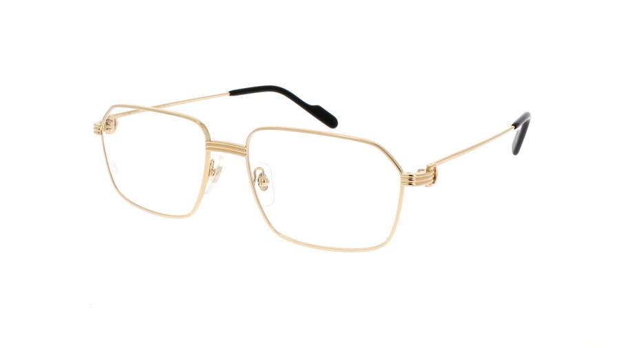 Occhiali da vista Cartier Core range CT0445O 003 58-17 Oro in stock