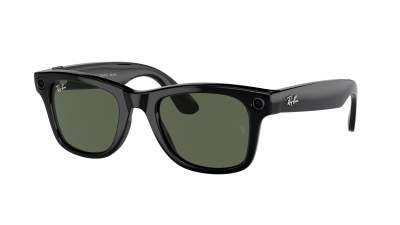 Occhiali da sole Ray-Ban Meta wayfarer RW4006 601/71 50-22 Nero in stock