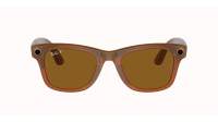 Ray-Ban Meta wayfarer RW4006 670683 50-22 Shiny Caramel