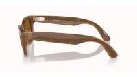 Ray-Ban Meta wayfarer RW4006 670683 50-22 Shiny Caramel