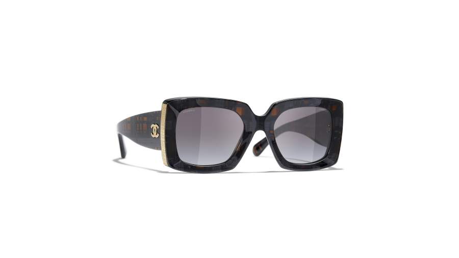 Occhiali da sole CHANEL Tweed CH5435 1667/S6 53-22 Brown Grey in stock