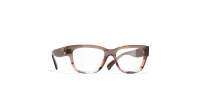 CHANEL CH3455 1744 52-18 Brown Gradient Orange