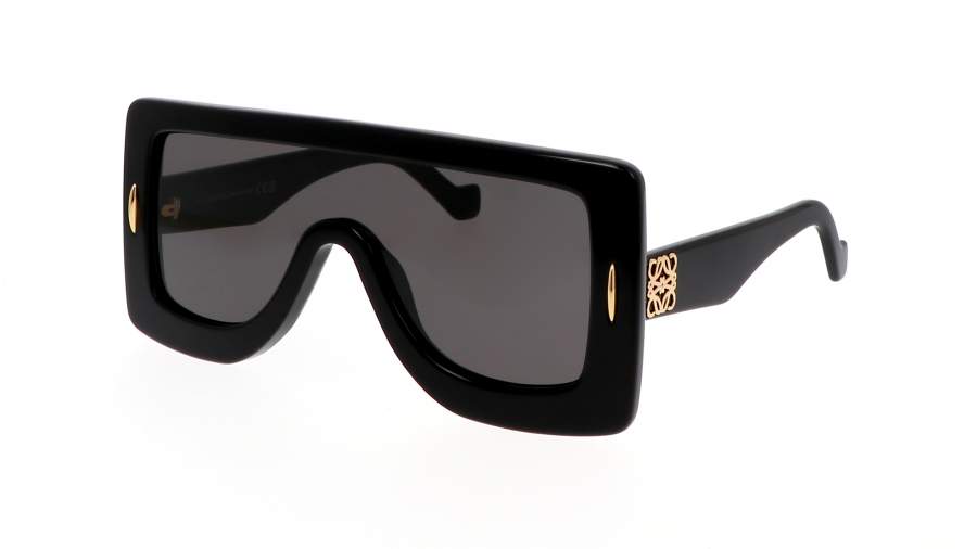 Sonnenbrille Loewe Chunky anagram LW40104I 01A Schwarz auf Lager