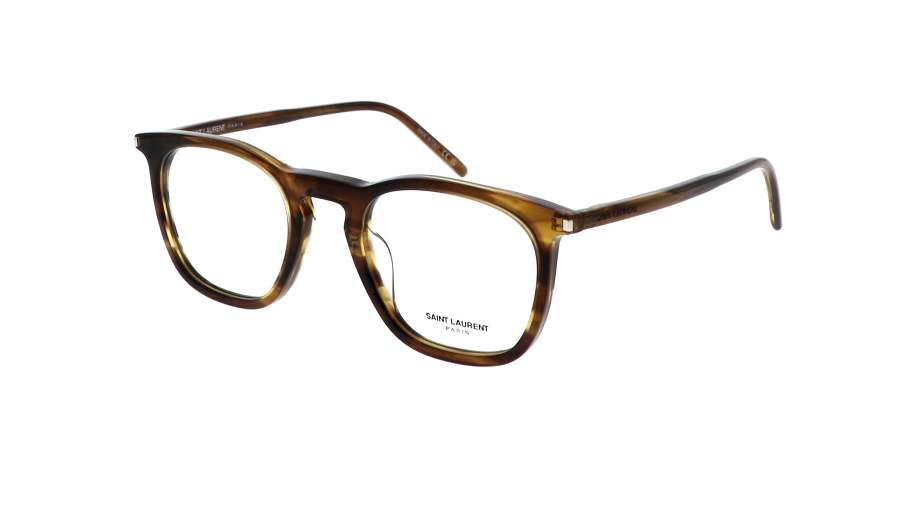 Occhiali da vista Saint Laurent New wave Asian Smart Fitting SL 623 OPT 005 49-22 Havana in stock