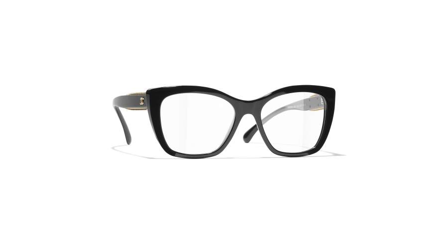 Occhiali da vista CHANEL CH3460 C622 52-17 Nero in stock